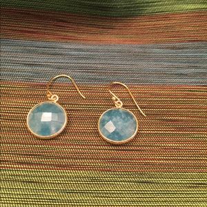 💙 Turquoise round earrings! 💙
